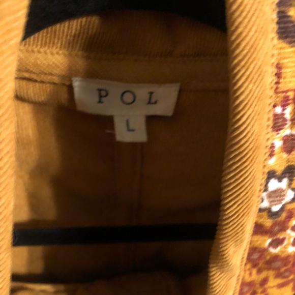 POL Mustard and Patterned Jacket - Picture 2 of 3
